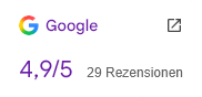 Link zu Google Rezensionen