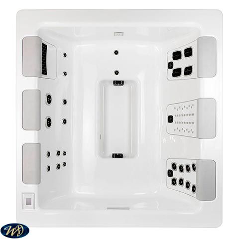 Hot Tub Just Silence Shell , 5 Person , 2 Pump