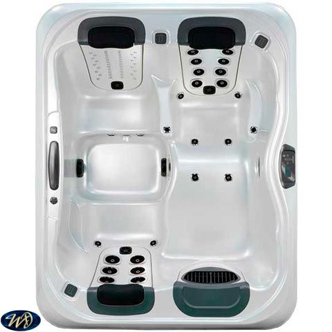 Hot Tub A5L Villeroy&Boch Shell , 3 Person , 1 Pump